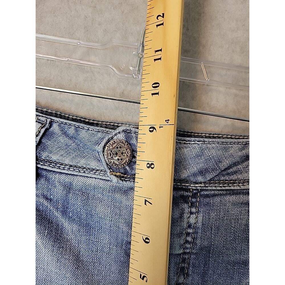 Silver Jeans Co. Boyfriend Super Stretch Distressed Denim Jeans Women's 32x29 - Picture 9 of 14